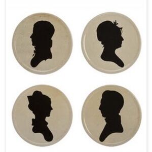 John Derian X Target Silhouette Coaster Set